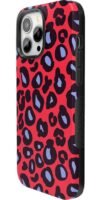 Into the Wild | Red & Blue Leopard Print Case