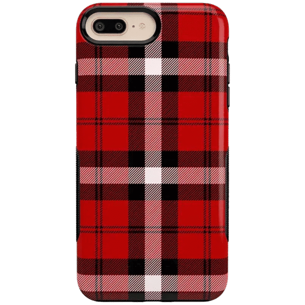 As if! | Red Plaid Case