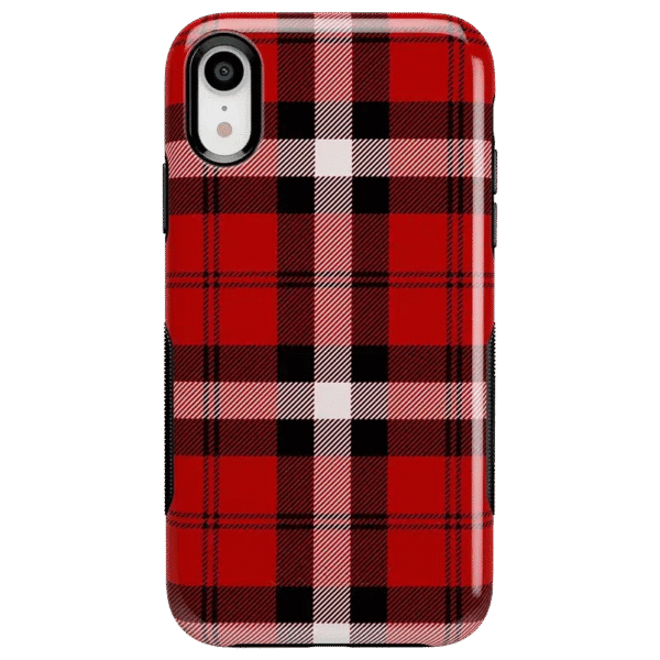 As if! | Red Plaid Case
