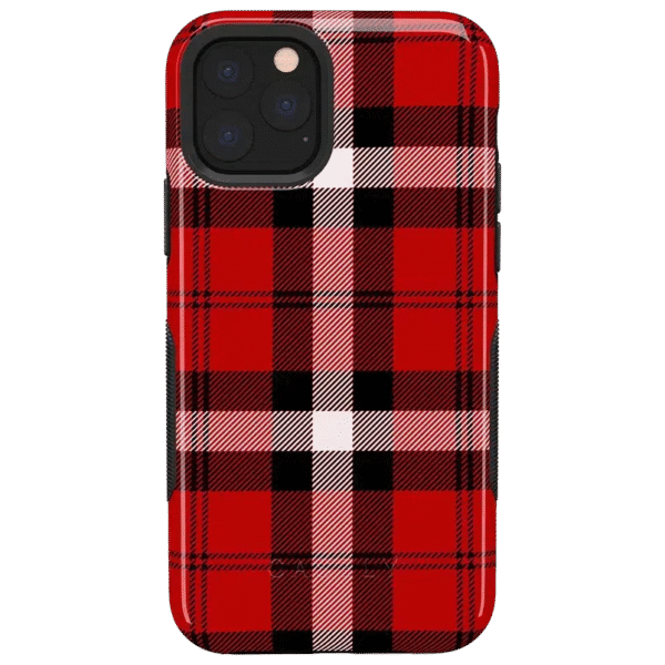 As if! | Red Plaid Case