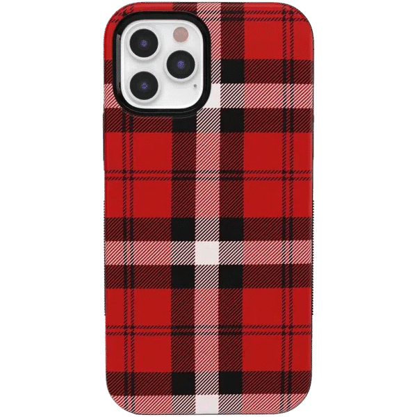 As if! | Red Plaid Case