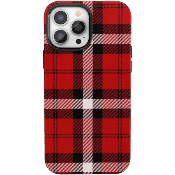 As if! | Red Plaid Case