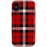 As if! | Red Plaid Case
