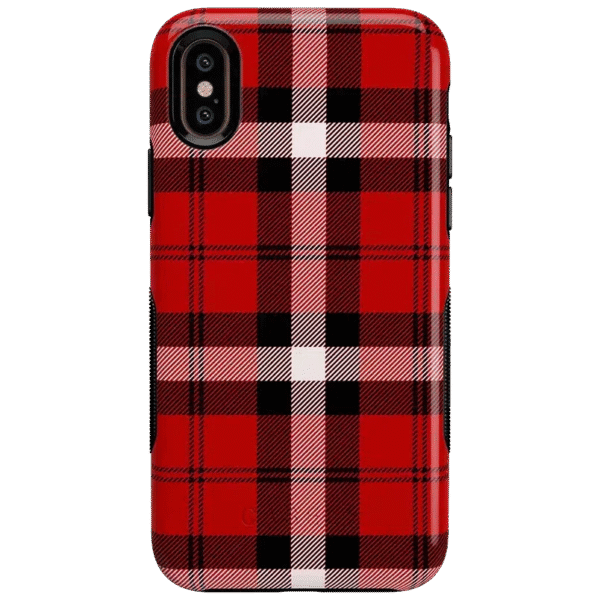 As if! | Red Plaid Case