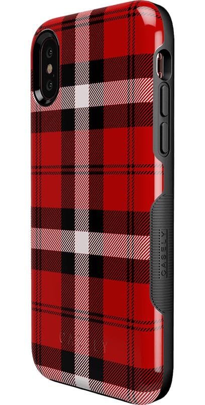 As if! | Red Plaid Case