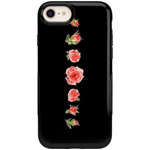 Accept the Rose | Blooming Red Rose Floral Case