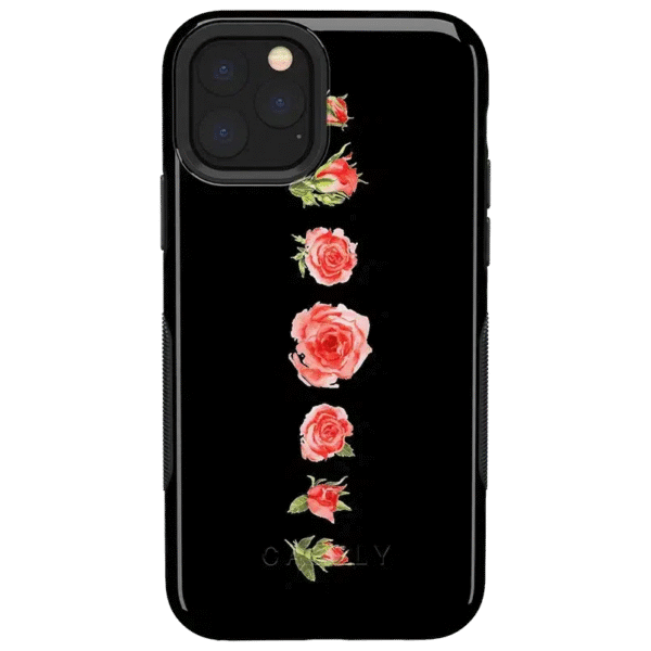 Accept the Rose | Blooming Red Rose Floral Case