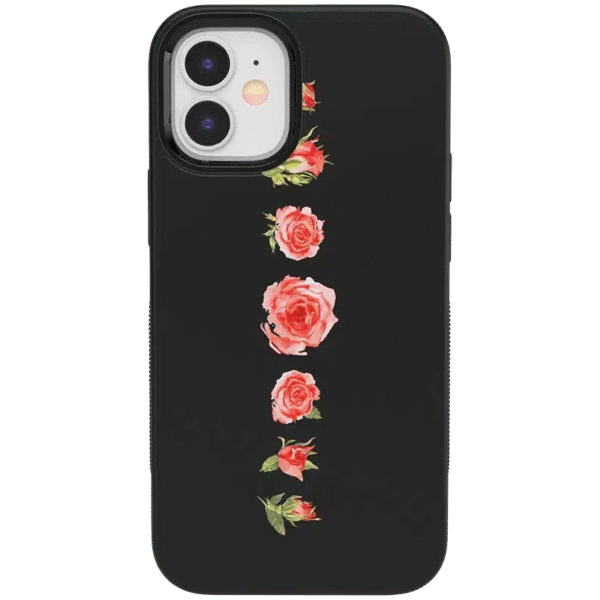Accept the Rose | Blooming Red Rose Floral Case