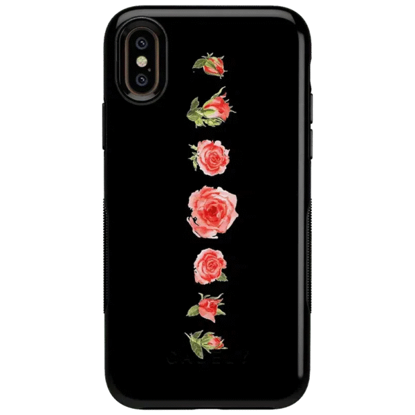 Accept the Rose | Blooming Red Rose Floral Case