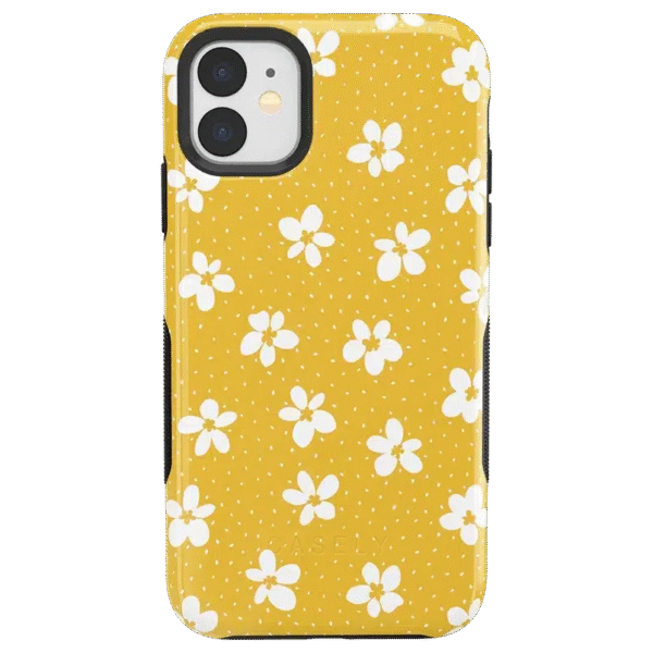 Flower My World | Yellow Floral Case