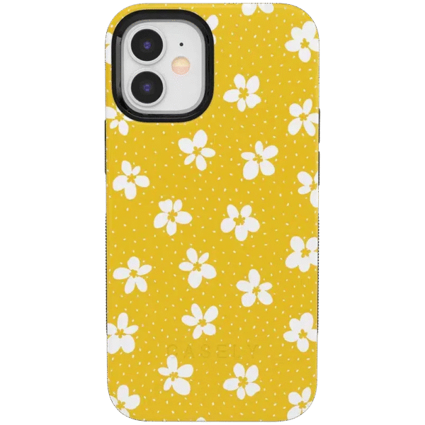 Flower My World | Yellow Floral Case