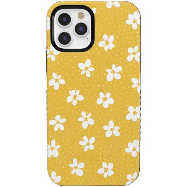 Flower My World | Yellow Floral Case
