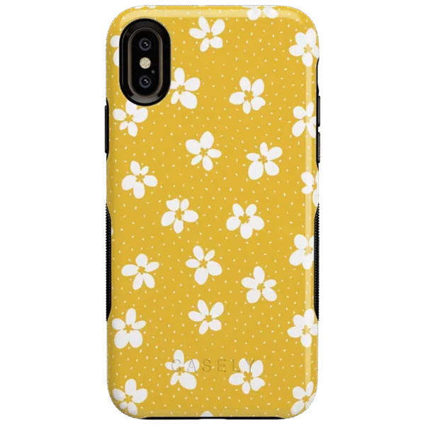 Flower My World | Yellow Floral Case