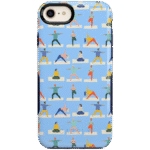 Go with the Flow | Light Blue Yoga Case