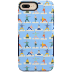Go with the Flow | Light Blue Yoga Case