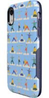 Go with the Flow | Light Blue Yoga Case