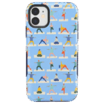 Go with the Flow | Light Blue Yoga Case