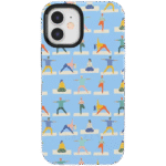 Go with the Flow | Light Blue Yoga Case