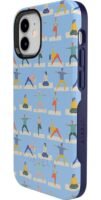 Go with the Flow | Light Blue Yoga Case