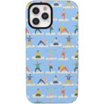 Go with the Flow | Light Blue Yoga Case