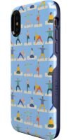 Go with the Flow | Light Blue Yoga Case