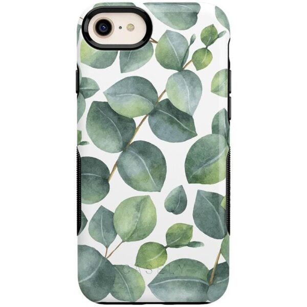 Leaf Me Alone | Green Floral Print Case