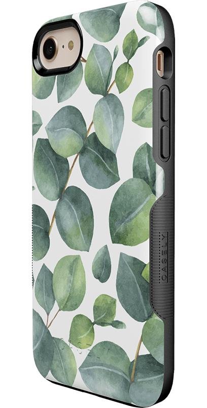 Leaf Me Alone | Green Floral Print Case