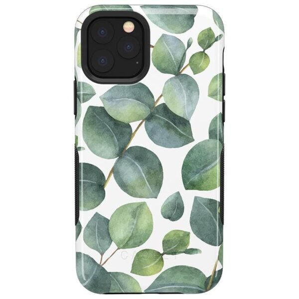 Leaf Me Alone | Green Floral Print Case