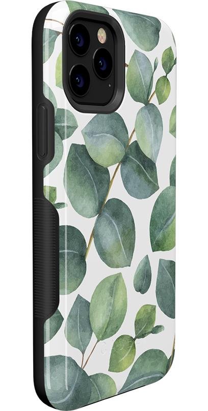 Leaf Me Alone | Green Floral Print Case