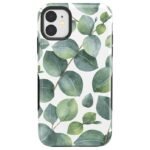 Leaf Me Alone | Green Floral Print Case