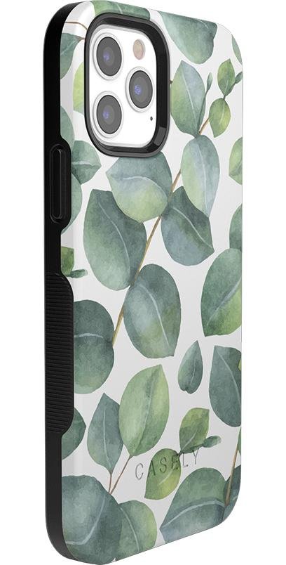 Leaf Me Alone | Green Floral Print Case