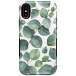 Leaf Me Alone | Green Floral Print Case