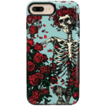 Forever Grateful | Grateful Dead Skeleton Floral Case
