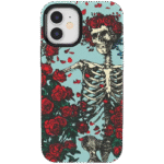Forever Grateful | Grateful Dead Skeleton Floral Case
