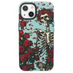 Forever Grateful | Grateful Dead Skeleton Floral Case