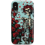 Forever Grateful | Grateful Dead Skeleton Floral Case