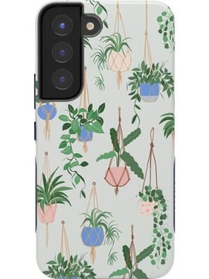 Hanging Around | Potted Plants Floral Samsung Case