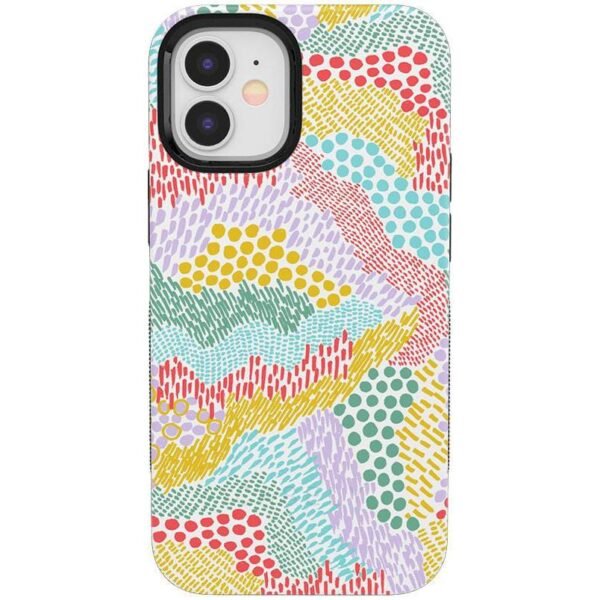 Color Me Happy | Pattern Colorblock Case