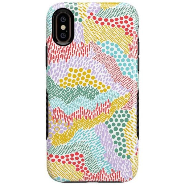 Color Me Happy | Pattern Colorblock Case