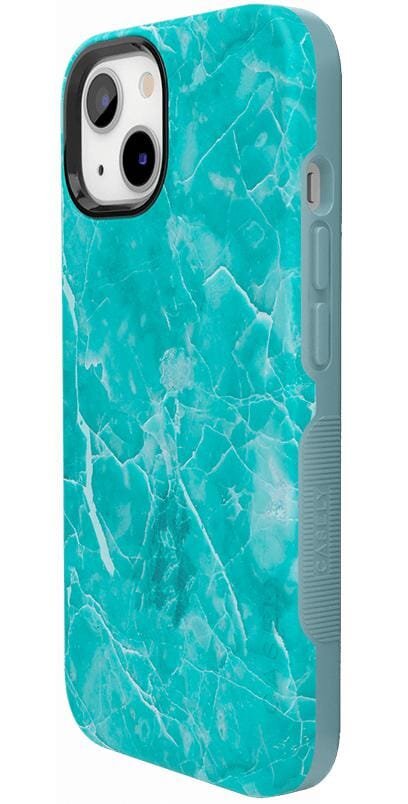 Lost at Sea | Teal Blue Seaglass Case