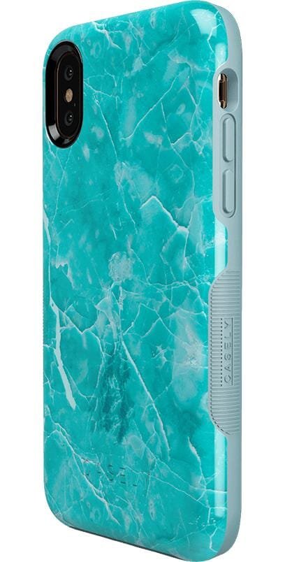 Lost at Sea | Teal Blue Seaglass Case