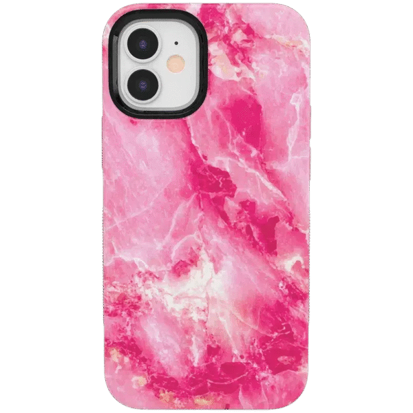 Pretty in Pink | Hot Pink Marble Case