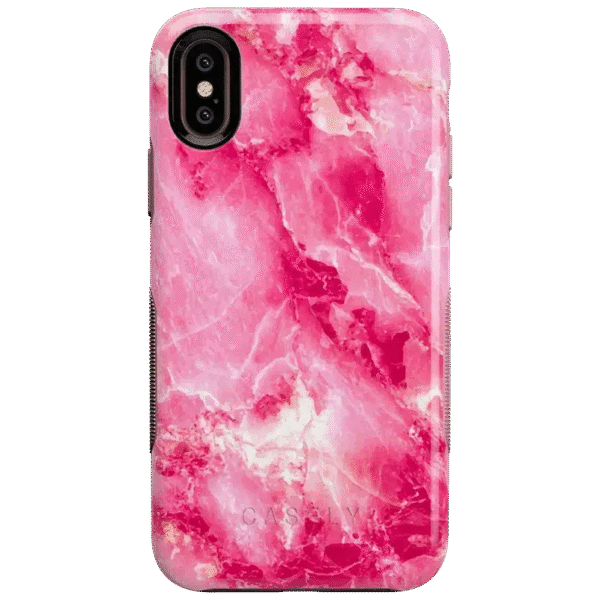 Pretty in Pink | Hot Pink Marble Case