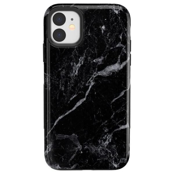 Black Pearl | Classic Black Marble Case