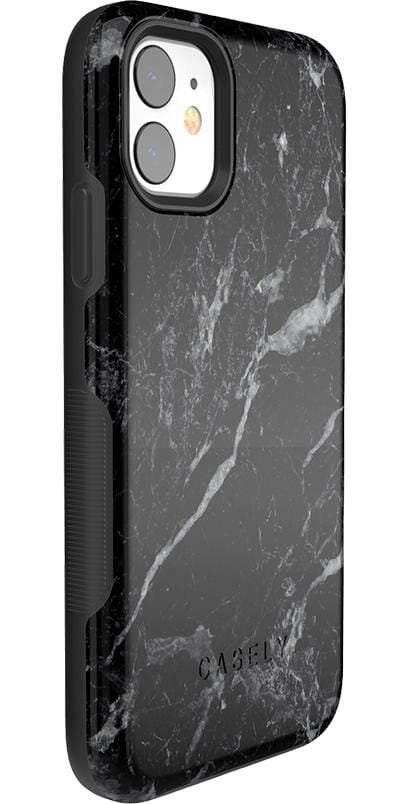 Black Pearl | Classic Black Marble Case