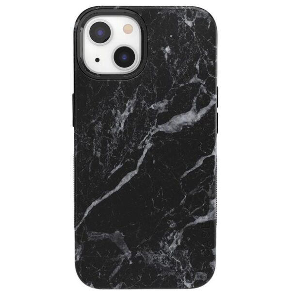 Black Pearl | Classic Black Marble Case