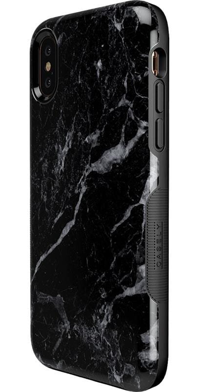 Black Pearl | Classic Black Marble Case