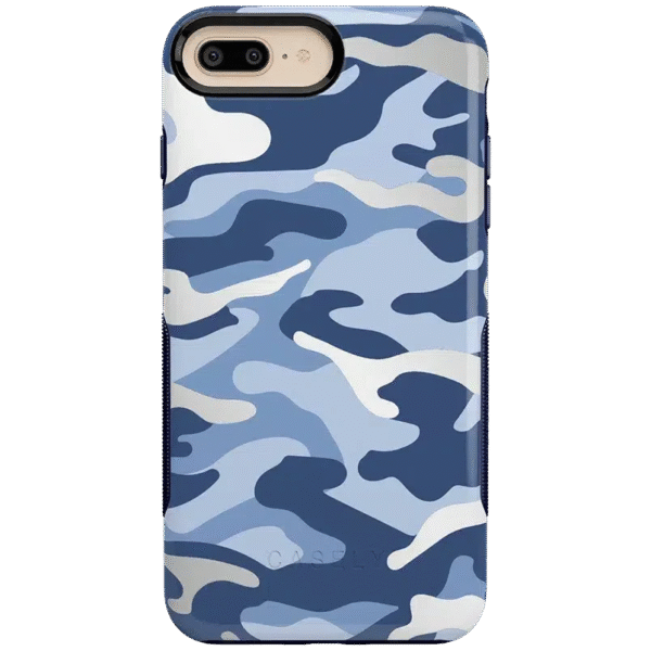 In Formation | Metallic Blue Camo Case