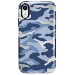 In Formation | Metallic Blue Camo Case