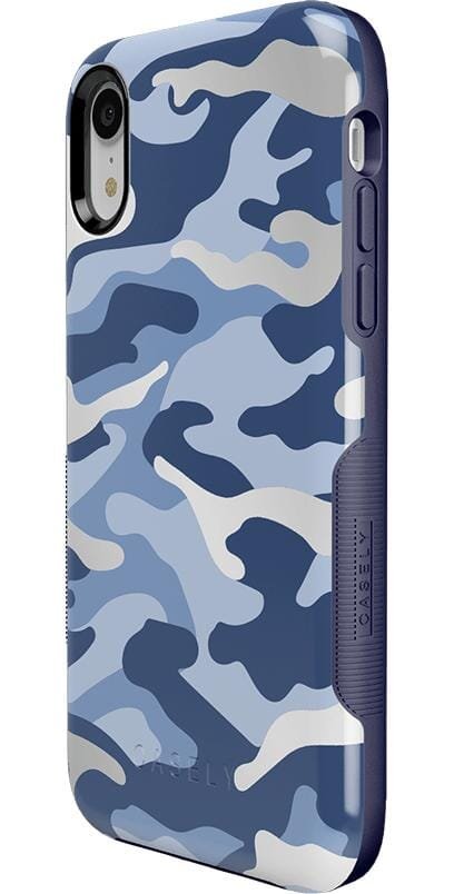 In Formation | Metallic Blue Camo Case